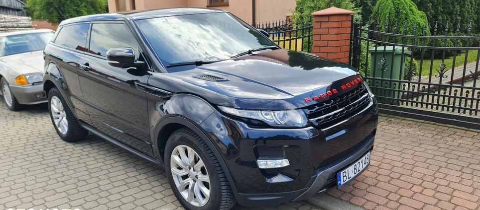 Land Rover Range Rover Evoque cena 82500 przebieg: 76000, rok produkcji 2011 z Łomża małe 704